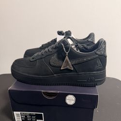 Ja morant X Air Force 1 Low X Swarovski Crystals 