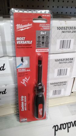 MILWAUKEE 9IN1 MULTI- BIT DRIVER