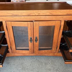 Mission Oak TV Stand / Media Console