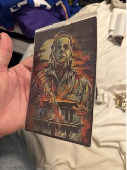 Holographic Horror sticker