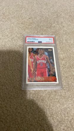 1996 Allen Iverson PSA 9 Rookie Card
