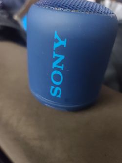 Sony Bluetooth speaker
