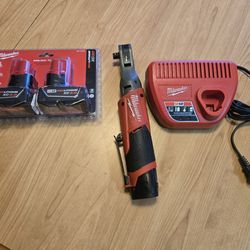 M12 Milwaukee Cordless Ratchet 3/8  Snap On Mac Matco Chevy Ford Dodge