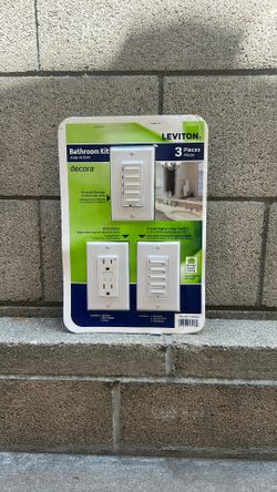 Leviton 3 Piece Bathroom Kit