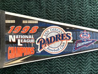 Padres 1998 championship pennant