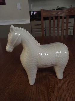 Ceramic horse