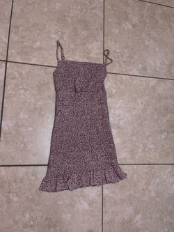 Women’s small floral flower dress