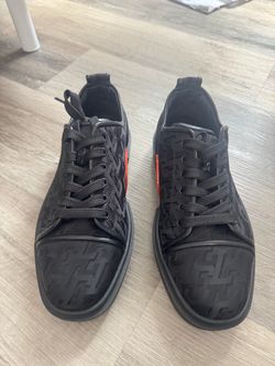 Christian louboutin adolon junior jacquard sneakers
