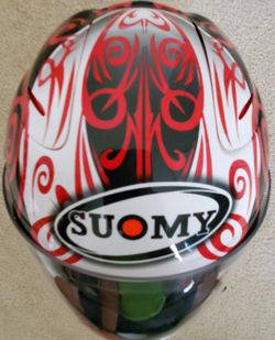 Brand New Rare Suomy Motorcycle Helmet Collectors Edition Never Worn / Tried On Size L XL XXL