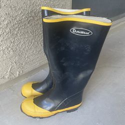 Rubber Boots, Durawear Brand,  Mens Size 5, Womens Size 7.5-8