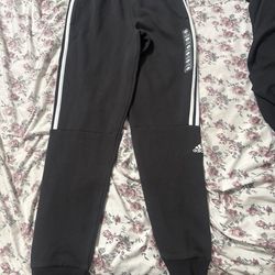 Adidas joggers(boys L 14/16)
