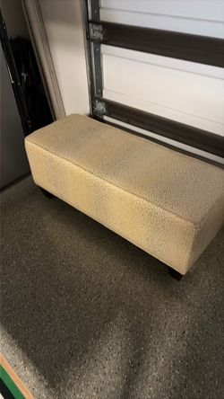 Bench ottoman 48”x18”x20”h