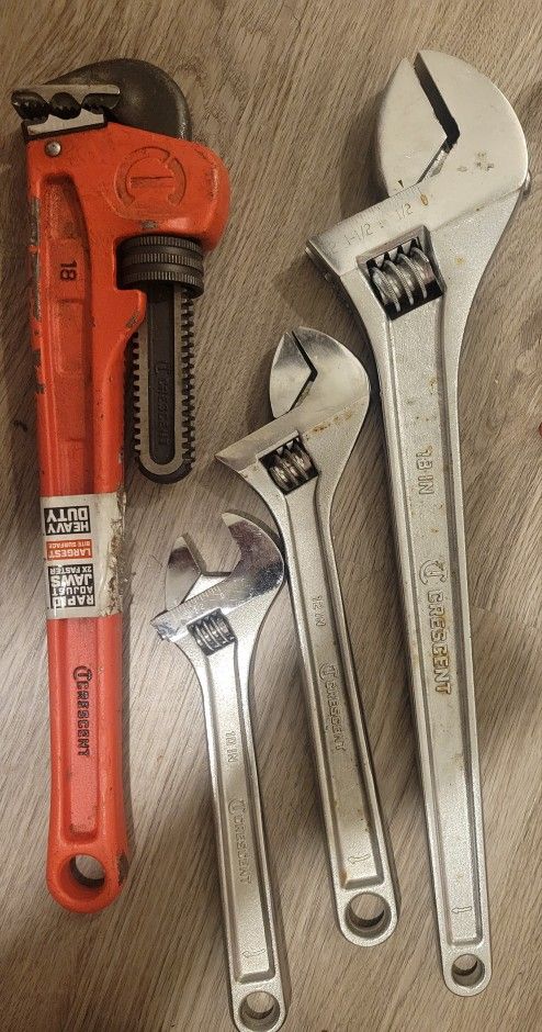 Brand new Crescent wrenches