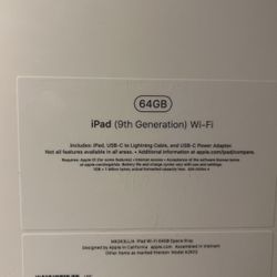 iPad 9th Generation Space Gray 