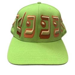 Murd333r. fm Slime Green Fitted Hat