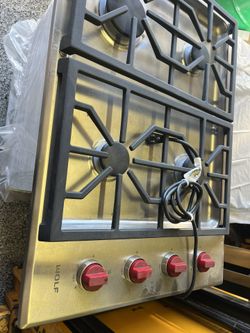 Wolf 30 Gas Cooktop
