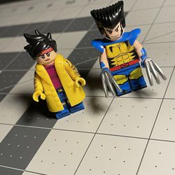 X Men Wolverine And Jubilee  Mini  Figure X-men 97 - Marvel Vs Capcom