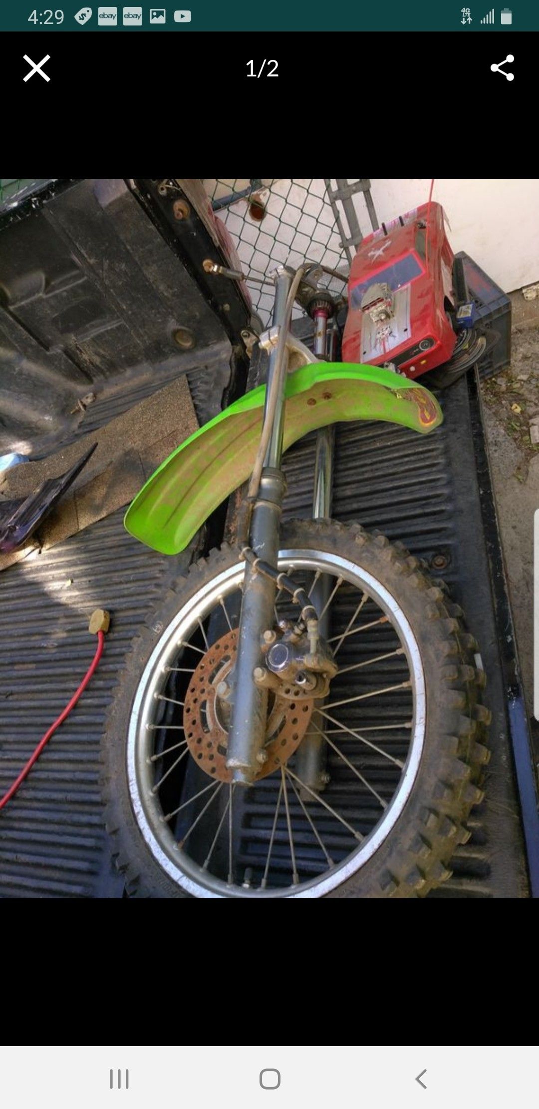 Kawasaki kx 80 dirt bike parts
