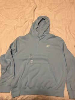 Baby Blue Nike Hoodie Size L 