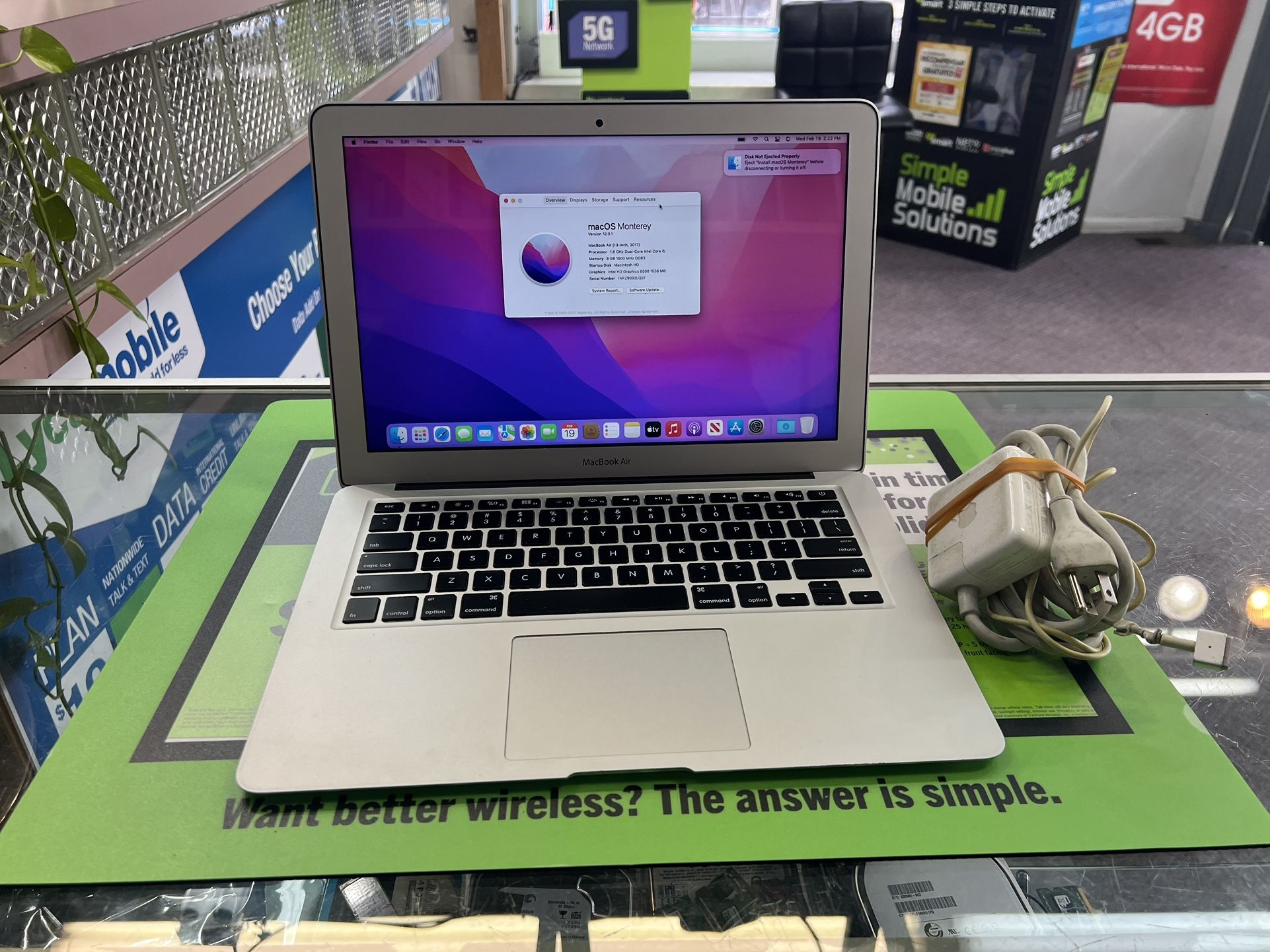 macbook air 13” 2017