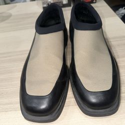 Jordan Two3 CAVVY Loafers Vintage Men’s Black Tan Shoes Size 13 US RARE Italy