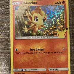 Chimchar Holo McDonald’s Pokémon 25th Anniversary