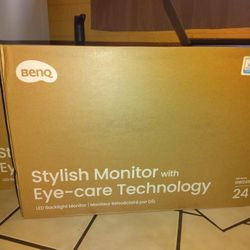 2 Monitors- BENQ  New In Box. 