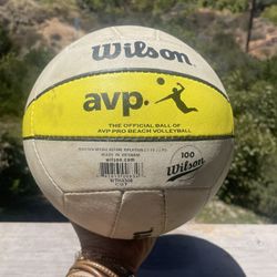 Wilson Official AVP Pro Beach Volleyball Game Ball (Model WTH4308)