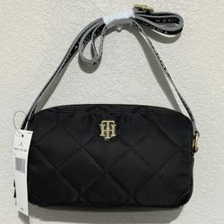 Tommy Hilfiger Quilted Crossbody Bag – New With Tags – $98 MSRP