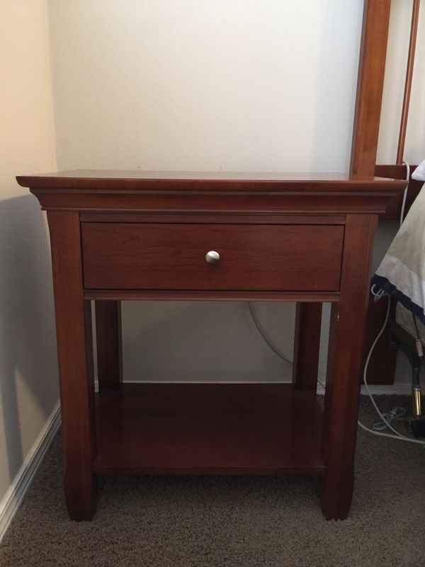 Thomasville night stand bedside table bridges 2 0 collection