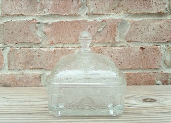 Vintage Tiara Honey Dish/Lid