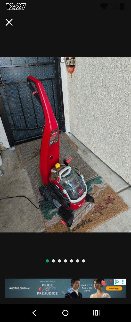 Bissell Pro Heat X2 Lift Away 2 N 1 Shampooer 120 Firm No Less