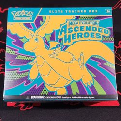 Pokemon Mega Evolution Ascended Heroes Elite Trainer Box ETB