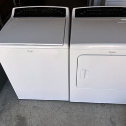 ⭐️WHIRLPOOL CABRIO TOP LOAD WASHER AND DRYER SET ⭐️