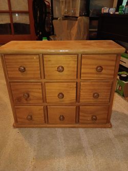 9 drawer storage box