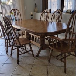 Classic Wooden Kitchen Dining Table