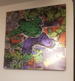 Incredible Hulk Canvas / Picture Room Decoration