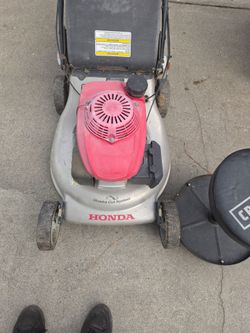 Honda law. Mower