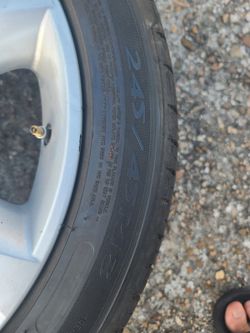 4 all wheel and tires