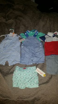 New baby boys size 3 months summer Lots gift Carter's Captain Jack first impressions bathing suit onesie two-piece sets
