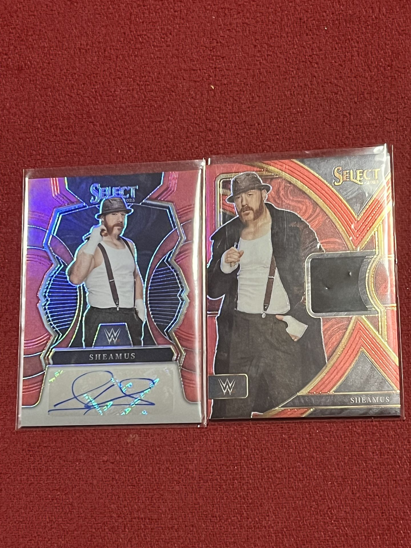 WWE Sheamus Auto # & Patch # 