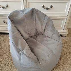 Gray Bean Bag Chair