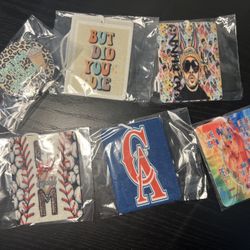 Custom Air Freshener/ Custom Car Coasters 