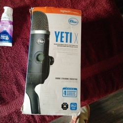 Yeti X Microphone New 