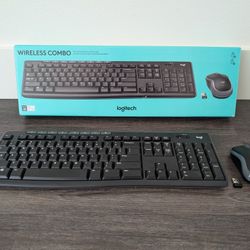 Logitech Wireless Keyboard And Mouse Combo
