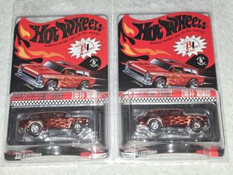 Hot Wheels RLC 2004 sELECTIONs Series Chevy Nomad (Pair, Spectraflame Red w/ Flames)