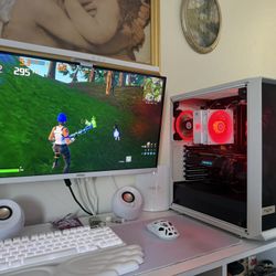 White Gaming Pc Computer Desktop RTX 2080 / i7-8700K
