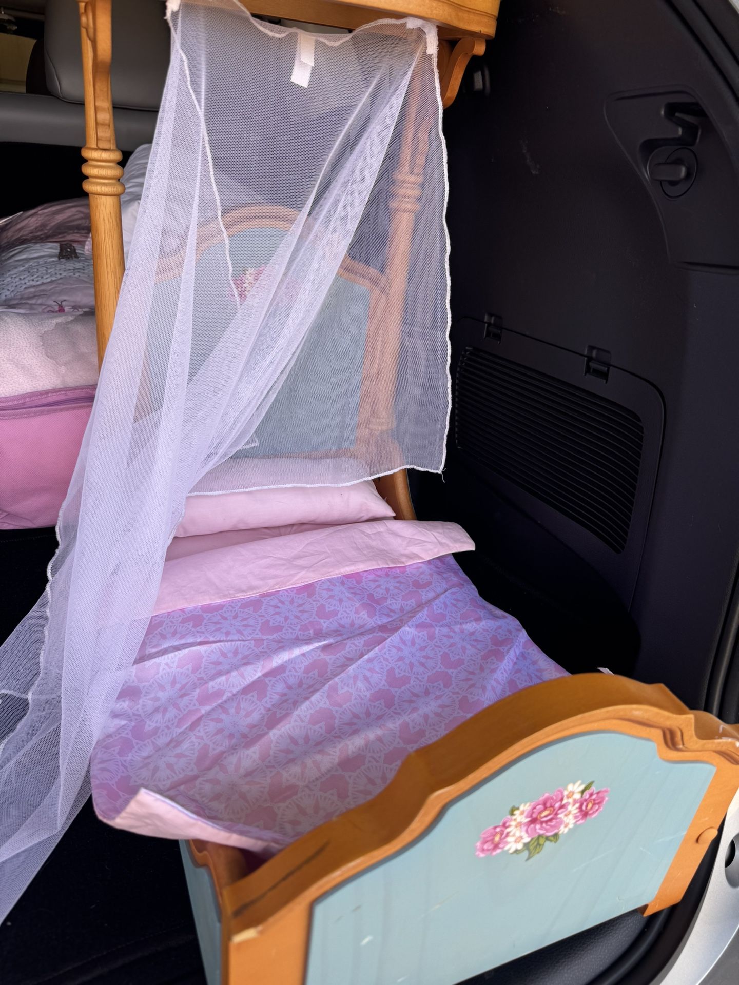 American Girl, Doll Canopy Bed