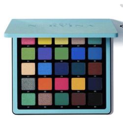 NORVINA® Pro Pigment Palette Vol. 2 & RT Enchanted Entrancing Eye Makeup Brush Kit