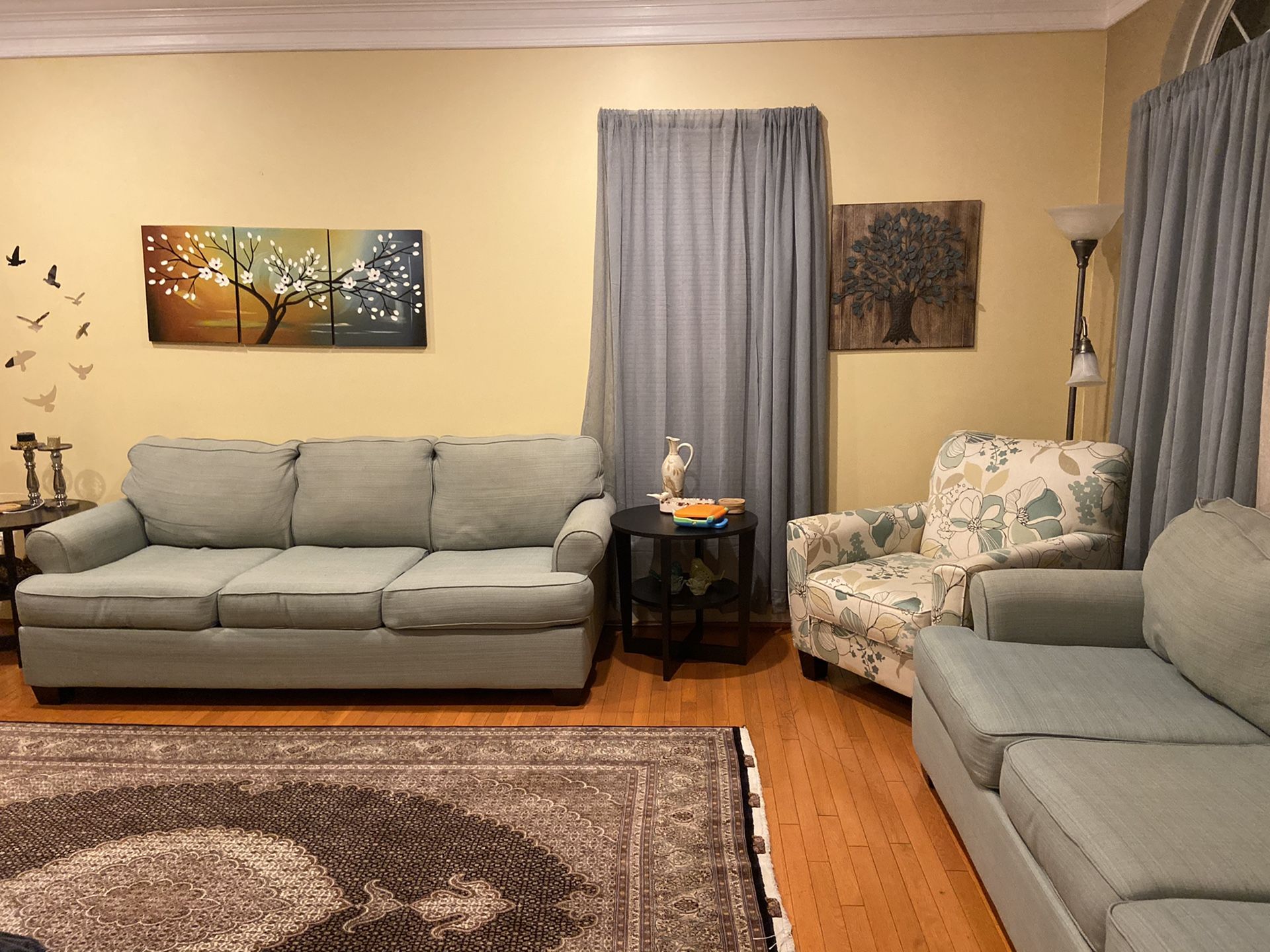2 sofas (ashly furniture)